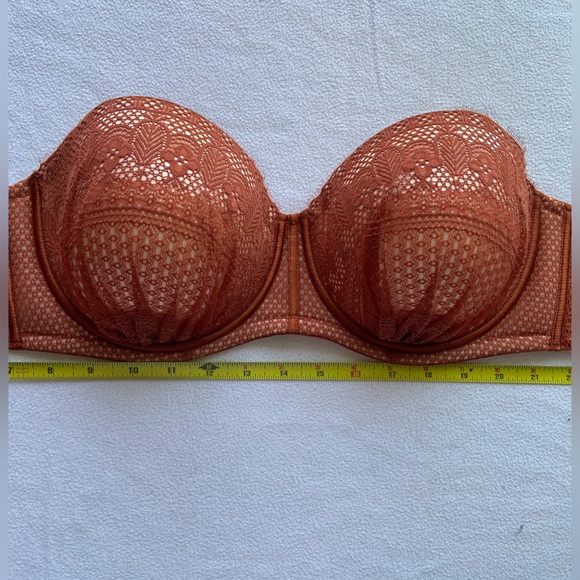 Wingslove Pushup strapless pleated lace multiway bra - missing tag - Picture 15 of 16